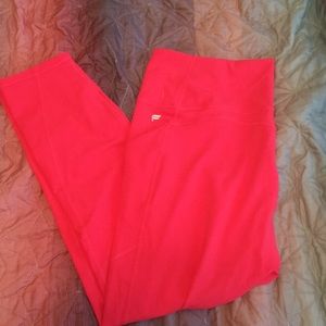 Bright Pink Fabletics Leggings